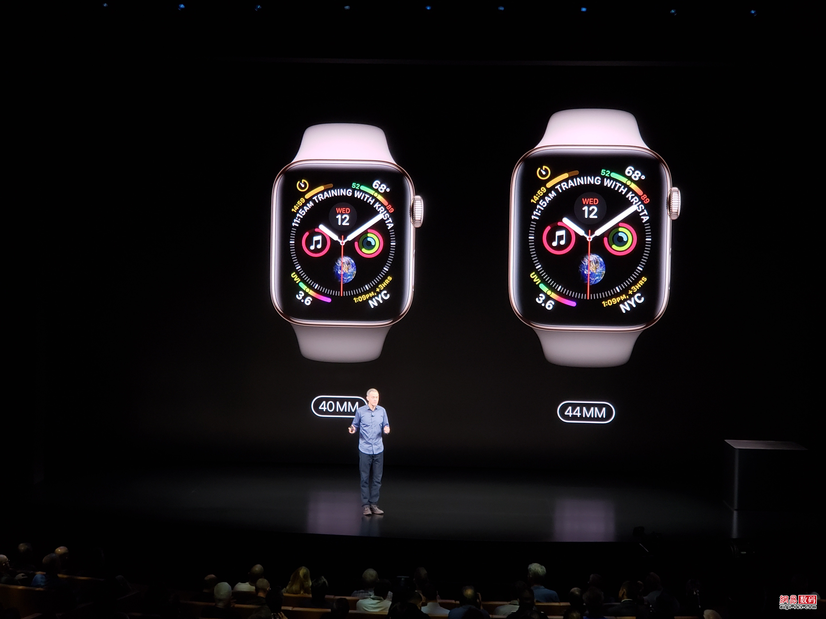 性能翻倍 超窄边框 Apple Watch Series 4发布 