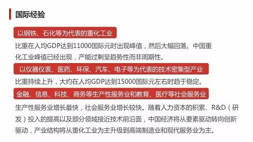 第二个动力：服务业